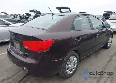 2010 Kia Forte Ex из США, поврежденный, VIN KNAFU4A23A5222605
